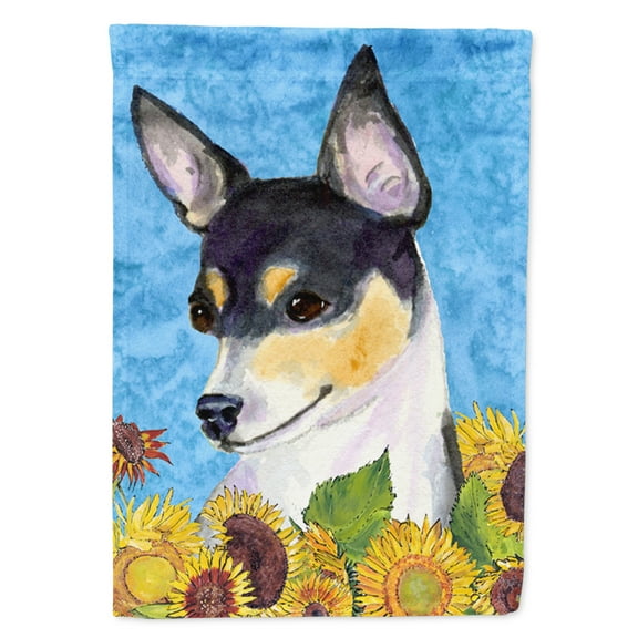 Carolines Treasures SS4151-FLAG-PARENT Fox Terrier Flag multicolor