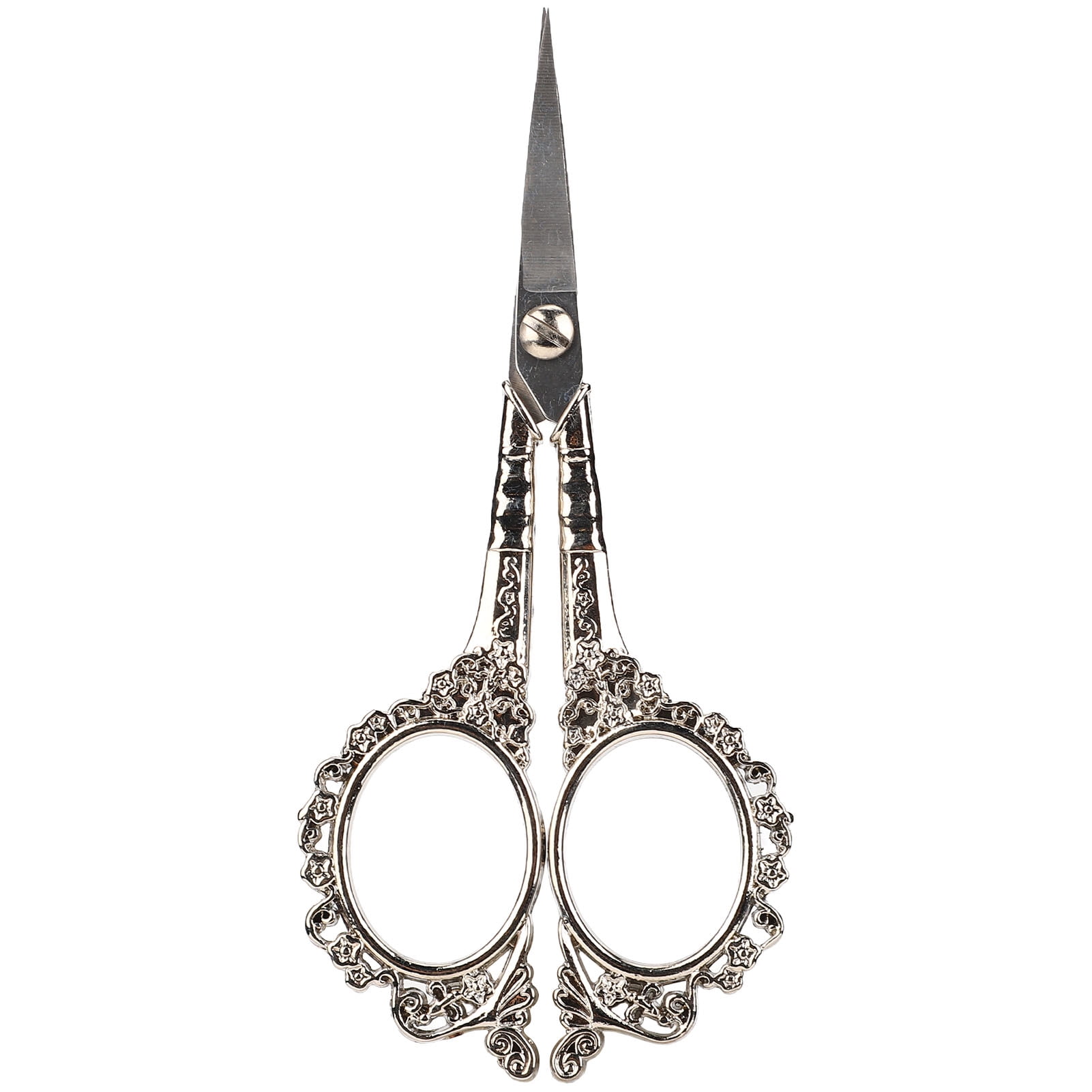 Vintage Embroidery Scissors Set, Stainless Steel Sewing Kit Gift Multifunctional  For Household Silver