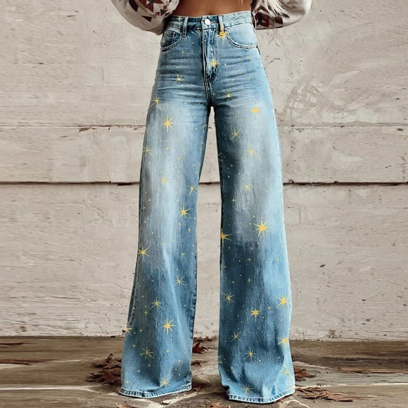 Soki Jeans for Women Wide Leg Baggy Jeans High Waist Y2K Cargo Pants Casual Loose Boyfriends Trousers Vintage Graphic Streetwear