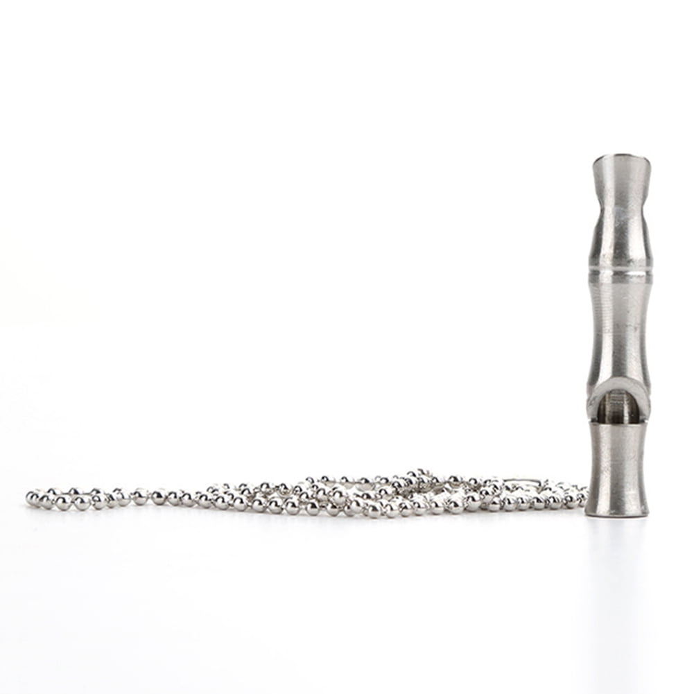 High Frequency Titanium Whistle Outdoor Survival Emergency EDC Birds Training