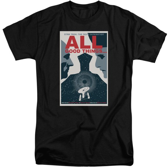 Star Trek - Tng Season 7 Episode 25 - Tall Fit Short Sleeve Shirt - XX-Large