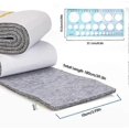 thumbnail image 3 of rollos de deslizadores de fieltro autoadhesivos. Tiras de fieltro gris autoadhesivas (100 cm x 10 cm x 10 cm), 3 of 5