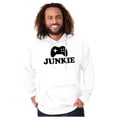 thumbnail image 5 of Video Game Junkie Gamer Nerdy Gaming Hoodie Sweatshirt Women Men Brisco Brands S, 5 of 6
