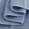 thumbnail image 4 of Unique Bargains 6-Pack 100% Cotton Absorbent Bathroom Towel Blue, 4 of 8