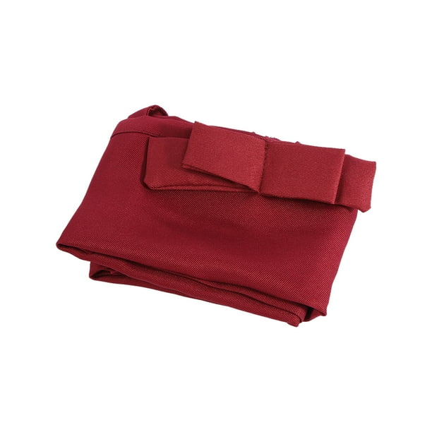 Delantal Unisex, Delantal Tipo Lazo Corto A Prueba De Aceite Con Bolsillos, Camarero Medio Medio Corto Para Camarero Camarero Camarera