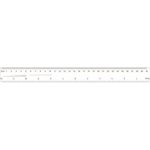 Uonlytech Transparent Soft Measuring Tool with Bendable Plastic Film for Machinist and Engineering Projects