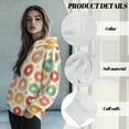 thumbnail image 6 of COEQINE Oversized Sweatshirts Pullover Tops Women's Hoodies Loose Long Sleeves Fashion Y2K Fit Soft Casual Wear Hooded Sweatshirt Donut Lightweight Fall Winter Outfits Clothes, S, 6 of 7