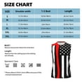 thumbnail image 6 of Easygdp Firefighters USA Flag Men's Breathable Tank Tops Sleeveless Sporty T Shirts for Basketball, Mountaineering, Bodybuilding -3X-Large, 6 of 8