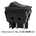 thumbnail image 3 of Unique Bargains AC 20A/125V 22A/250V DPDT 6 Terminal 2 Position Boat Rocker Switch, 3 of 3