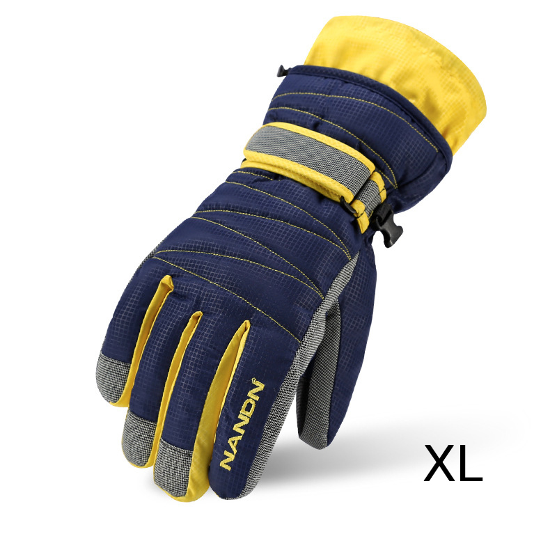 TiooDre Winter Warm Mountaineering Snowboard Ski Gloves Men Women Cold