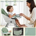 thumbnail image 3 of Silla Alta para Bebé Ktaxon 6 en 1 Plegable y Portátil Verde, 3 of 8