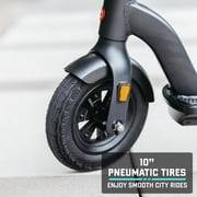 GOTRAX G3 ماكس التنقل الكبار سكوتر الكهربائية، 37 ميل المدى، 350 W موتور، 10 Tire، طوي، المحمولة، الكبار، أسود