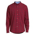 thumbnail image 6 of George Men's and Big Men's Long Sleeve Stretch Poplin Shirt, 6 of 6