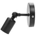thumbnail image 4 of Soporte de aplique de pared, conjunto de aplique de pared, soporte de lámpara de pared de estilo retro para cafetería con portalámparas con enchufe de luz E27 para el hogar, el hotel, la c(negro) Ecomeon no, 4 of 6