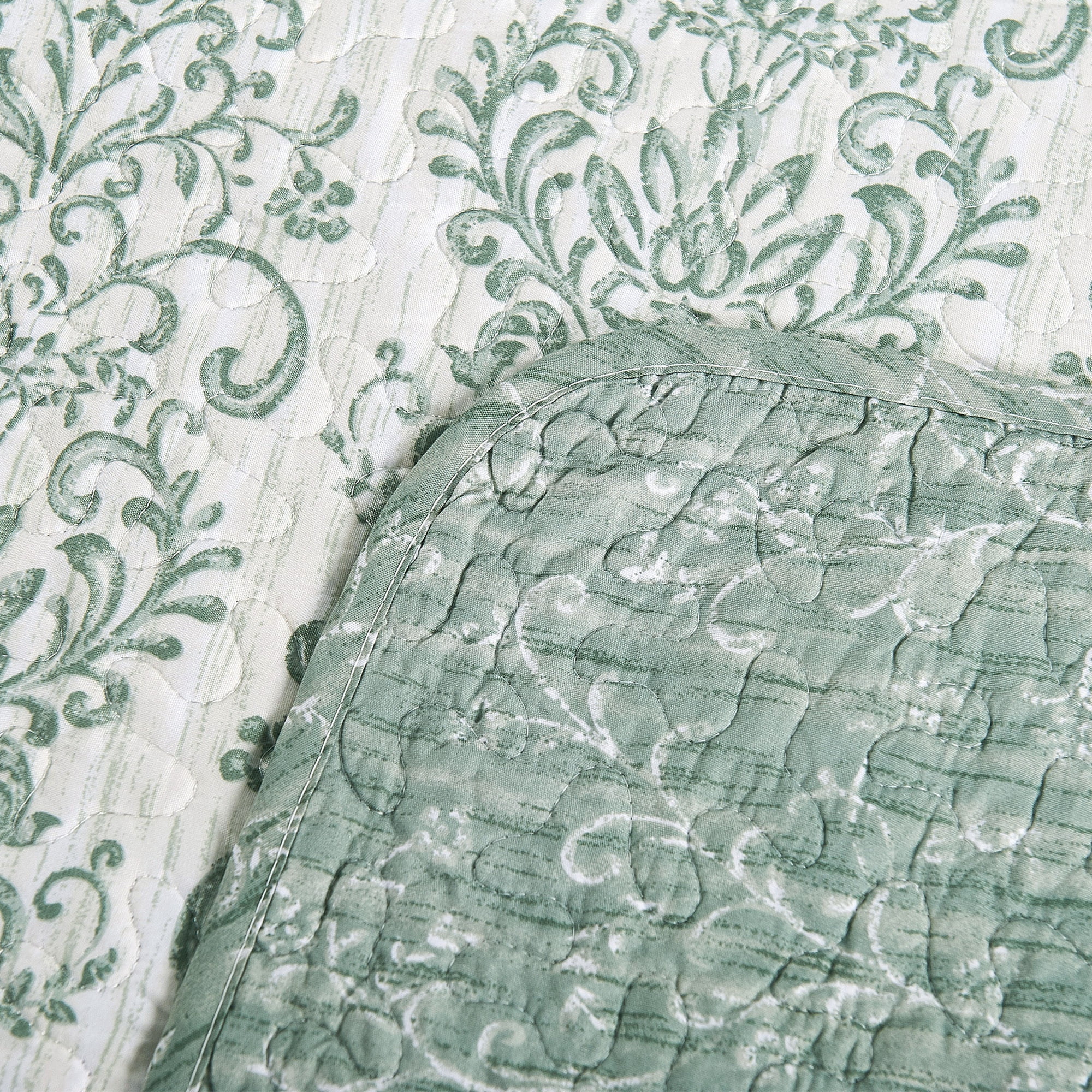 Home Soft Things 6 Piece Mayfair Printed Quilt Set, Oversize King (122" x 106")