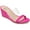 Magenta, variant on Collection Womens Angelina Slip On Open Toe Wedge