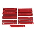 thumbnail image 3 of 15PCS Metric Setup Blocks, Height Gauge Set, Precision Aluminum Setup Bars For Router And Table Saw Accessories 1/16" Woodworking ,Sturdy & Durable, 3 of 6