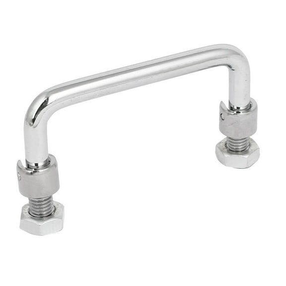 Unique Bargains Mechanical Equipment Toolbox Metal Folding Pull Handle 10mm Male Thread Dia