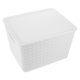 thumbnail image 1 of COMPUKAS Caja De Almacenamiento De Plástico Con Asa Para Organizar Espacios En Lavandería, 1 of 7