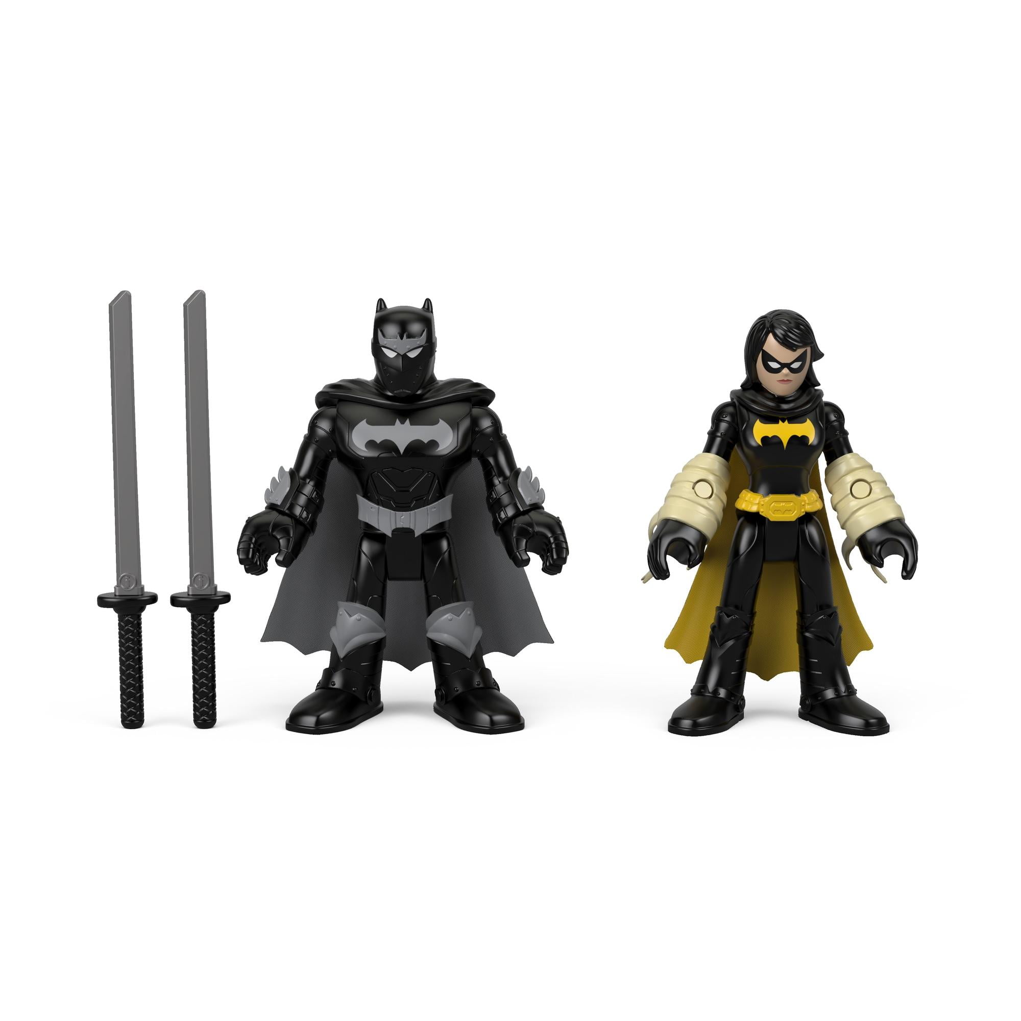 2018 Fisher Imaginext DC Super Friends Black Bat & Ninja Batman Set Ftv07 for sale online 