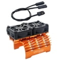thumbnail image 2 of Ventilador de refrigeración de Motor sin escobillas para coche 8,4 27000 RPM 40mm para accesorios de actualización modelo naranja Hugo Disipador de calor RC, 2 of 8