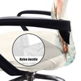 thumbnail image 5 of Renewold Office Chair Cover Stretch Desk Chair Cover with Elastic Bottom Removable Office Computer Chair Protector for Easter Home Decoration, Retro Easter Bunny Floral Beige, S, 5 of 7