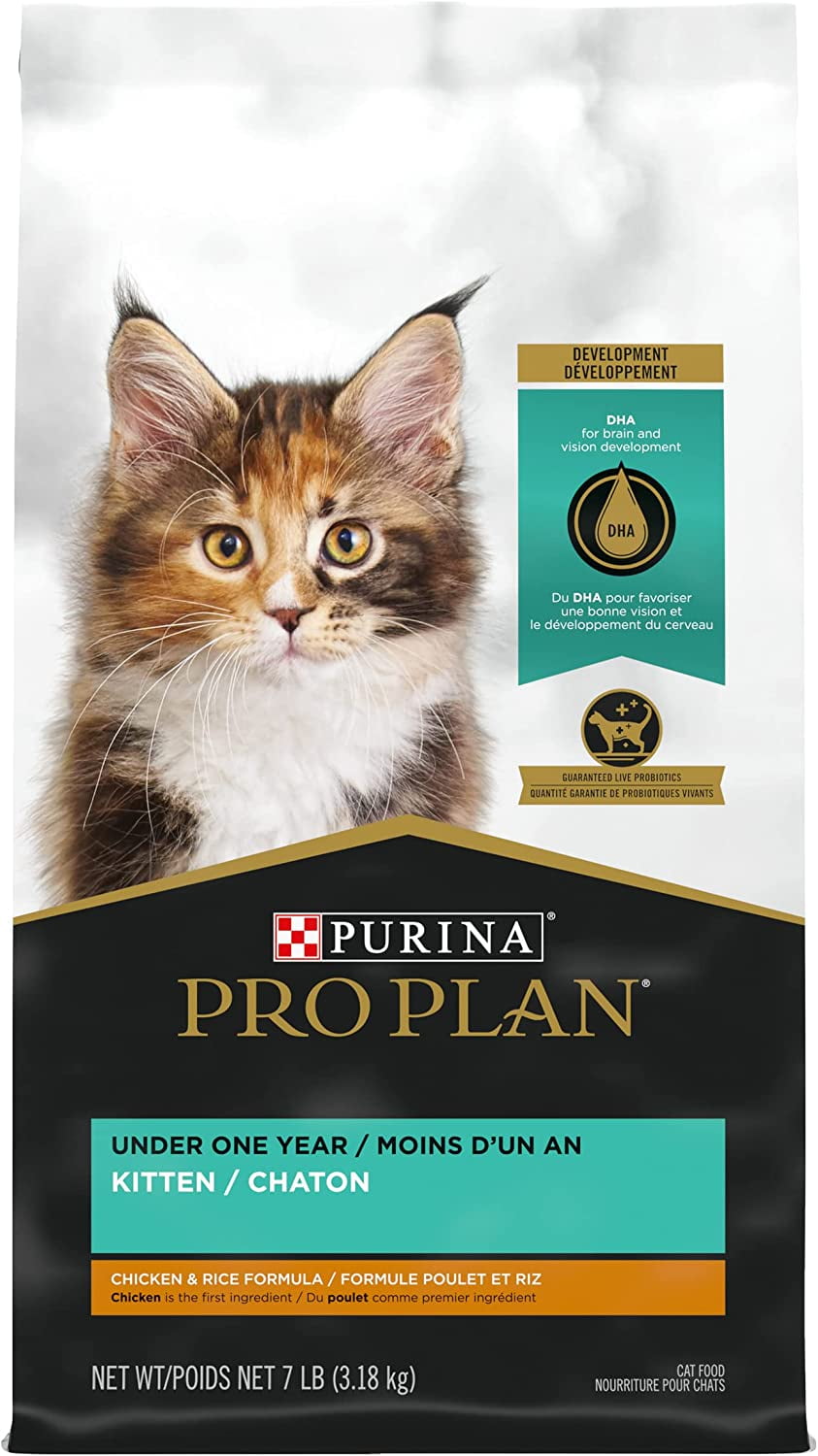 Purina Pro Plan With Probiotics, High Protein Dry Kitten Food, Chicken