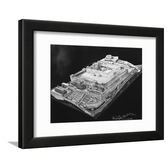King Solomons Temple Framed Print Wall Art Sold by Art.Com