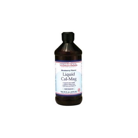 Protocol For Life Balance- Liquid Cal-Mag Blueberry Flavor 16 fl oz