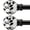 Ceramic Black-16"-120"|2 Pack, variant on Modern Curtain Rods For Windows 28 To 48 Inches Adjustable Length Heavy Duty 1" Diameter Short Small Window Rod With Round Decorative Finials Bedroom Living Room Kitchen Farmhouse
