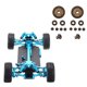thumbnail image 5 of Juego de engranajes diferenciales de metal Bewildely para coche teledirigido Wltoys 1/18 A949, 5 of 6
