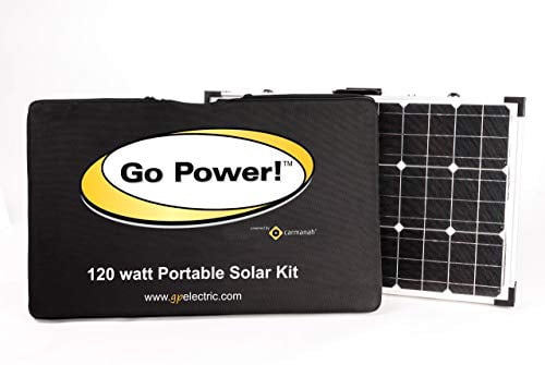 Go Power! By Valterra GP-PSK-120 Solar Kit - 120W, Portable