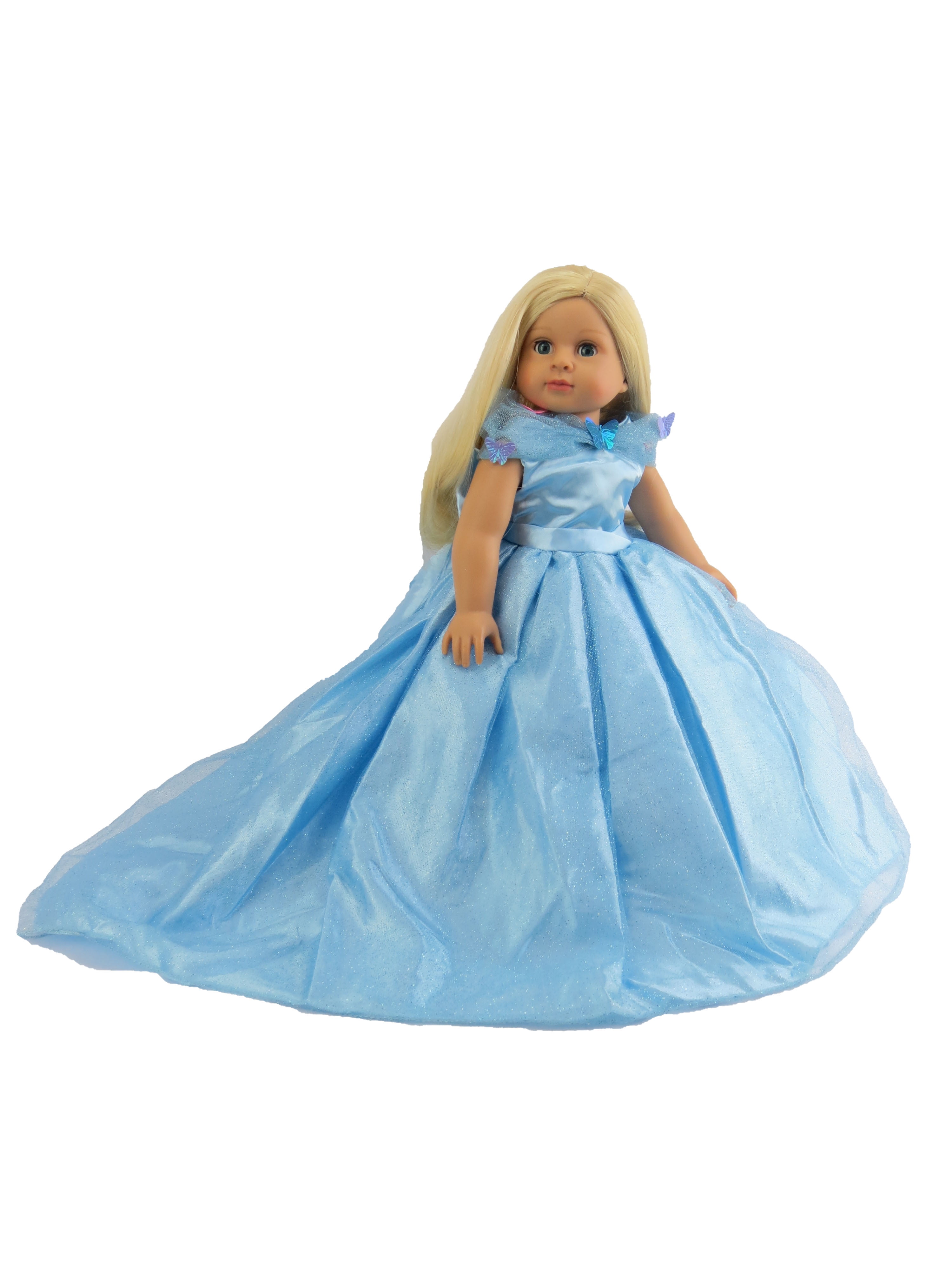 Disney Princess Cinderella Doll In Blue Dress - Walmart.com