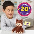 thumbnail image 4 of Juguete interactivo Little Live Pets Bebé Mono 19 cm, 4 of 7