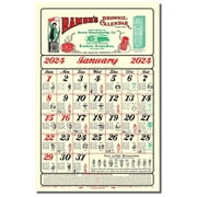 Calendar Company 2024 Ramons Brownie Calendar Vintage Edition Featuring The Little Doctor Almanac Calendar. Made in USA!