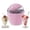 Pink, variant on Mini Ice Cream Maker, Easy DIY Ice Cream For Beginners, 17oz Electric Machine, 15-Minute Treats For Family And Kids