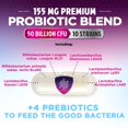 thumbnail image 4 of Probiotics for Digestive Gut Health - 50 Billion CFU Per Capsule, 10 Premium Strains & Prebiotics - Best Probiotics for Women & Men, Occasional Constipation, Gas, Immune Health Support - 60 Capsules, 4 of 10