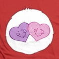 thumbnail image 2 of Care Bears Always There Bear Belly Unisex Adult Heather T Shirt, Red Heather, Medium, 2 of 3
