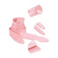 thumbnail image 2 of CINTURÓN ANCHO DE LAZO DE FAUX CUERO PARA MUJERES INSPIRADO CHIC PARA VESTIDOS 86.6x3.3" Rosa, 2 of 5