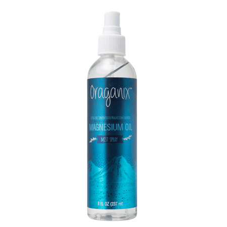Oraganix Magnesium Oil Mist Spray - Effective Rapid Transdermal Absorption | Pure Magnesium Chloride for Natural Pain Relief, Relaxation & Sleep (Best Way To Use Magnesium Oil Spray)
