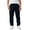 hwj# Navy125, variant on Huowey Boys Linen Pants Casual Solid Color Drawstring Elastic Waist Wide Leg Ankle-Tied Trousers Comfortable Breathable Summer School Uniform Sports Joggers,White,14-15 Years