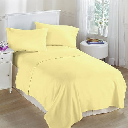 No Boundaries Jersey Sheet Set, Buttercup