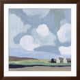 thumbnail image 2 of Art.com A Quiet Village I Art Print by Melissa Wang, Brown Frame Wall Art, 38" x 38", 2 of 5