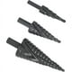 thumbnail image 3 of Juego de 3 brocas escalonadas de cobalto para acero inoxidable y metal (4-32 mm/4*20 mm/4-12 mm), 3 of 5