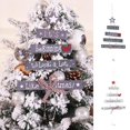 thumbnail image 4 of Adorno Colgante de Navidad DIY Artesanía de Colgando Decoración para Decoración de en hogar 25x17 cm Blanco, 4 of 9