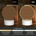 thumbnail image 3 of Daiia Western Cactus Pattern Acrylic Night Light, LED Touch Light, Bedroom Night Light, Soft Glowing Lamp Perfect Gift for Mother's Day, Birthday, or Christmas, 3 of 9