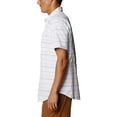 thumbnail image 3 of Columbia Mens Silver Ridge SS Seersucker Shirt White Stripe Large, 3 of 5
