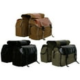 thumbnail image 6 of 30-40L Bike Pannier Bags Set, Water-Resistant Double Saddle Rear Rack Bags With Lid, Canvas Bicycle Cargo Carrier For Commuting, Touring & Mountain Cycling, 6 of 7