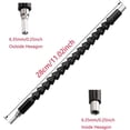 thumbnail image 2 of Right Angle Drill Bit and Flexible Angle Extension Kit, 105 Degree Right Angle Screwdriver Bit 1/4" Hex Shank for Drill, 2 of 4