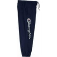 thumbnail image 2 of Champion Sweatpants for Men Big and Tall Cotton Fleece Joggers Navy 5X, 2 of 7